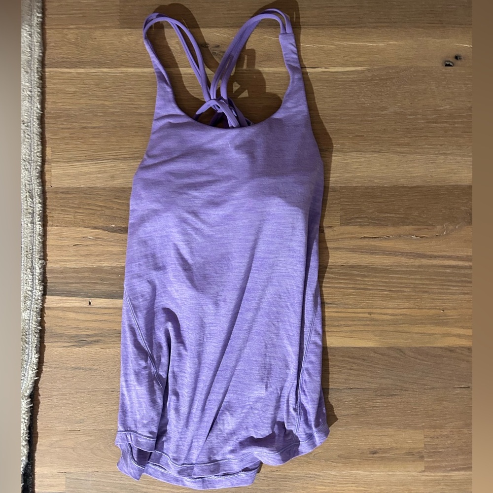 Lululemon purple workout top